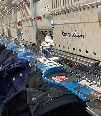 Embroidery Services from OHEAP Fire and Security