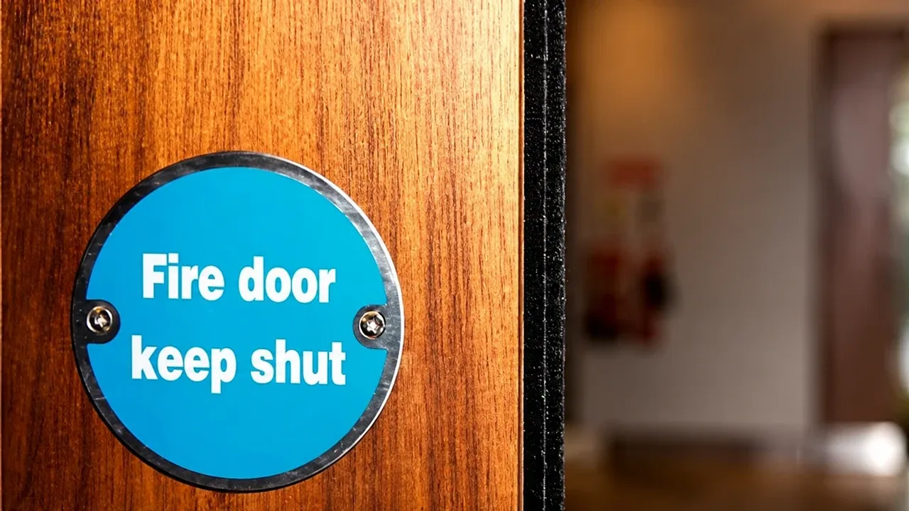Keep Fire Door Closed Sign