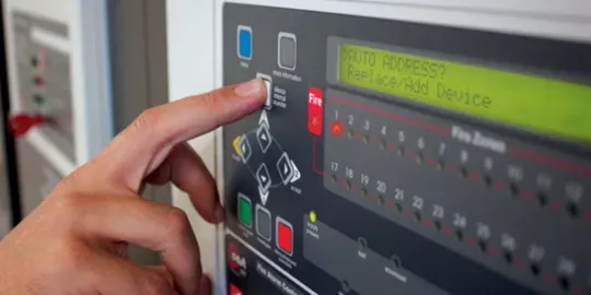 addressable fire alarm installation