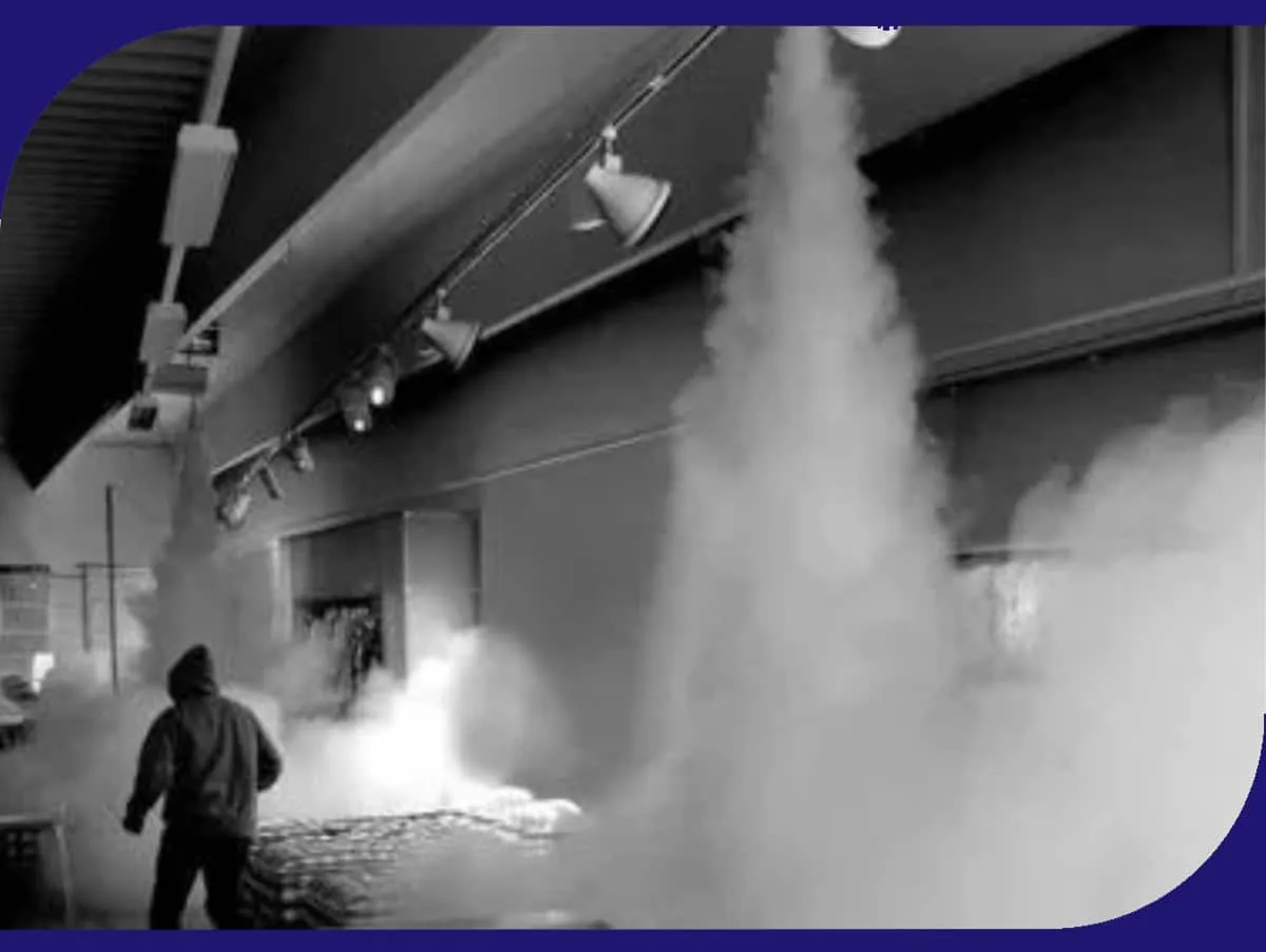Density Fog Intruder Alarm