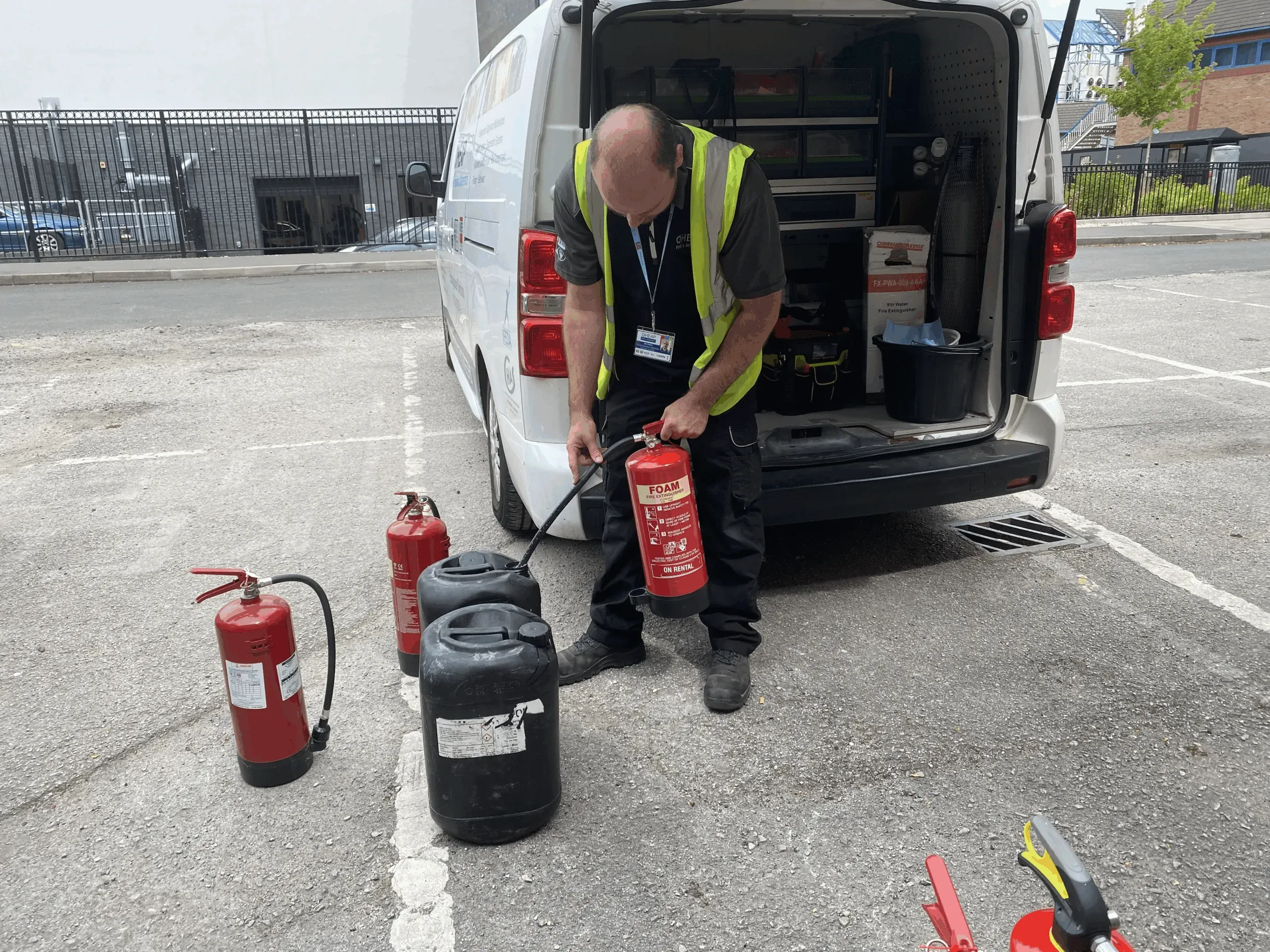 Disposal of PFAS-Containing Foam Fire Extinguishers