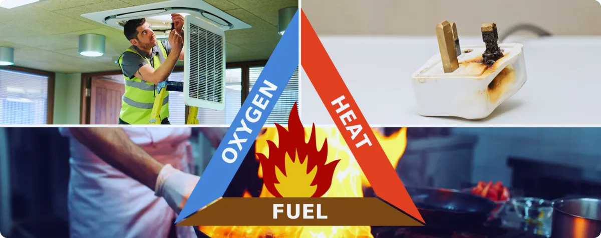 The fire triangle