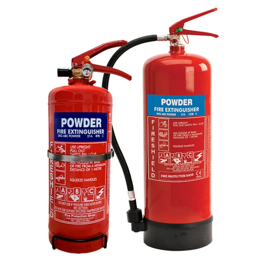 Dry powder fire extinguisher