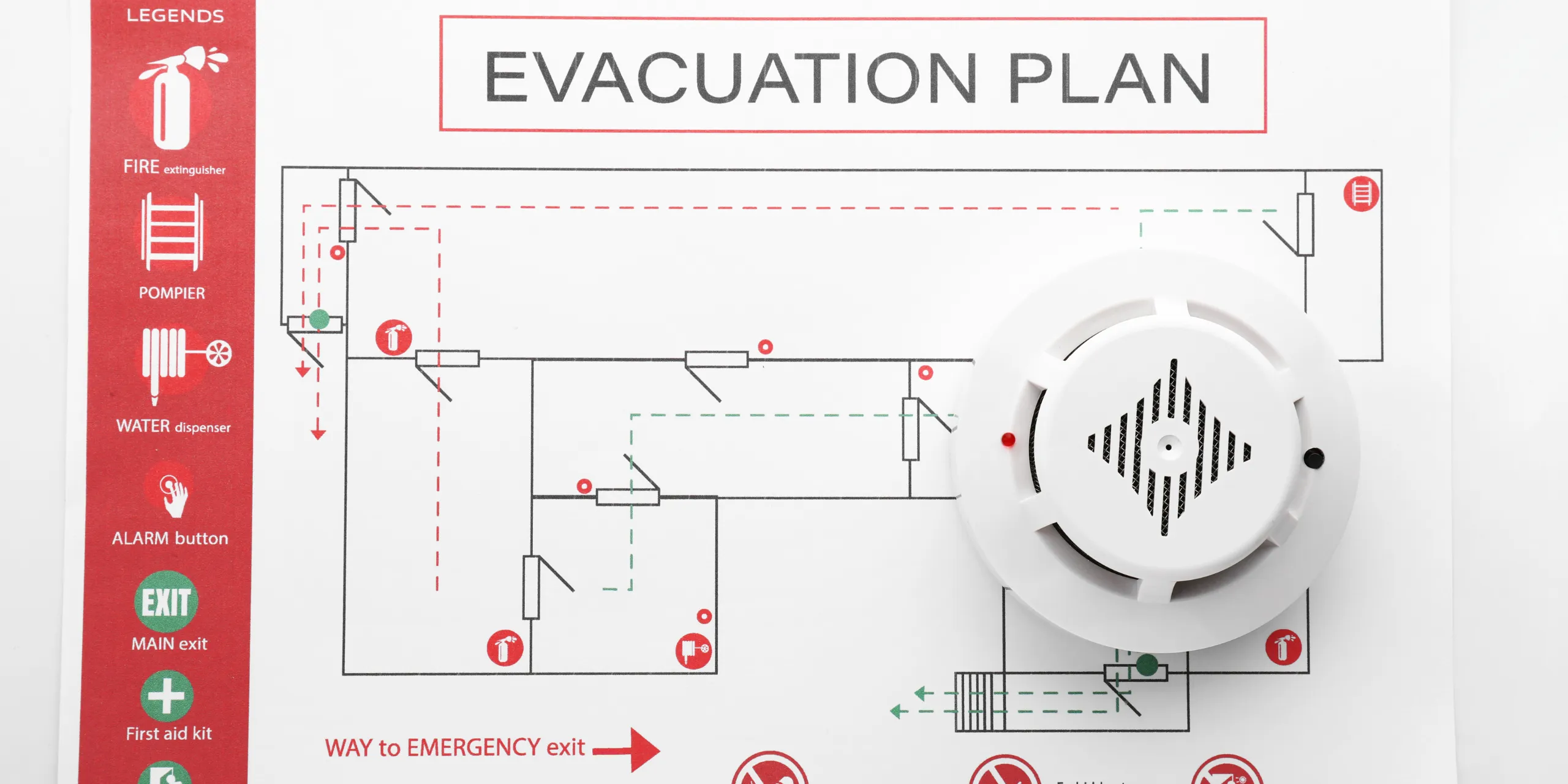 evacuation plan fire safety peep