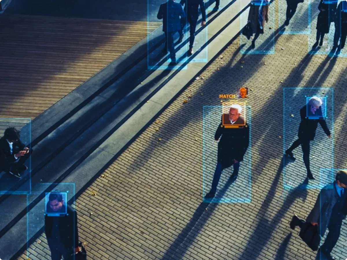 AI powered CCTV with facial recognition