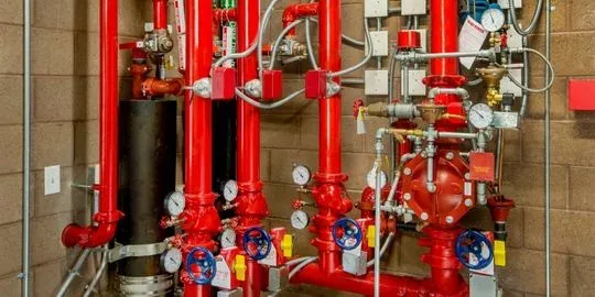 fire suppression systems room integrity test