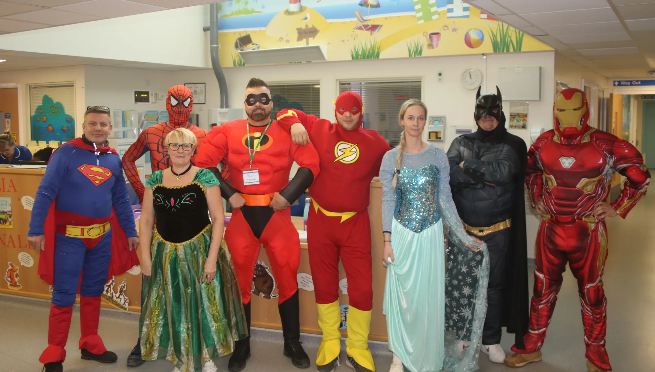 Superheroes On Duty at North West Anglia NHS Trust