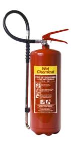 Class F Wet Chemical fire extinguisher